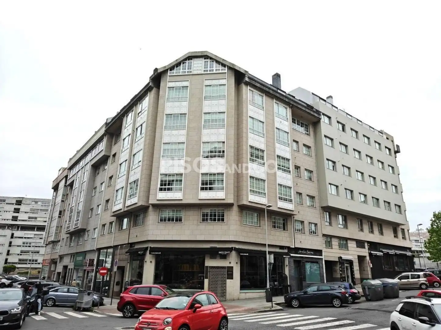 Vista exterior de Pis en venda en A Coruña Capital  amb Calefacció, Traster i Moblat