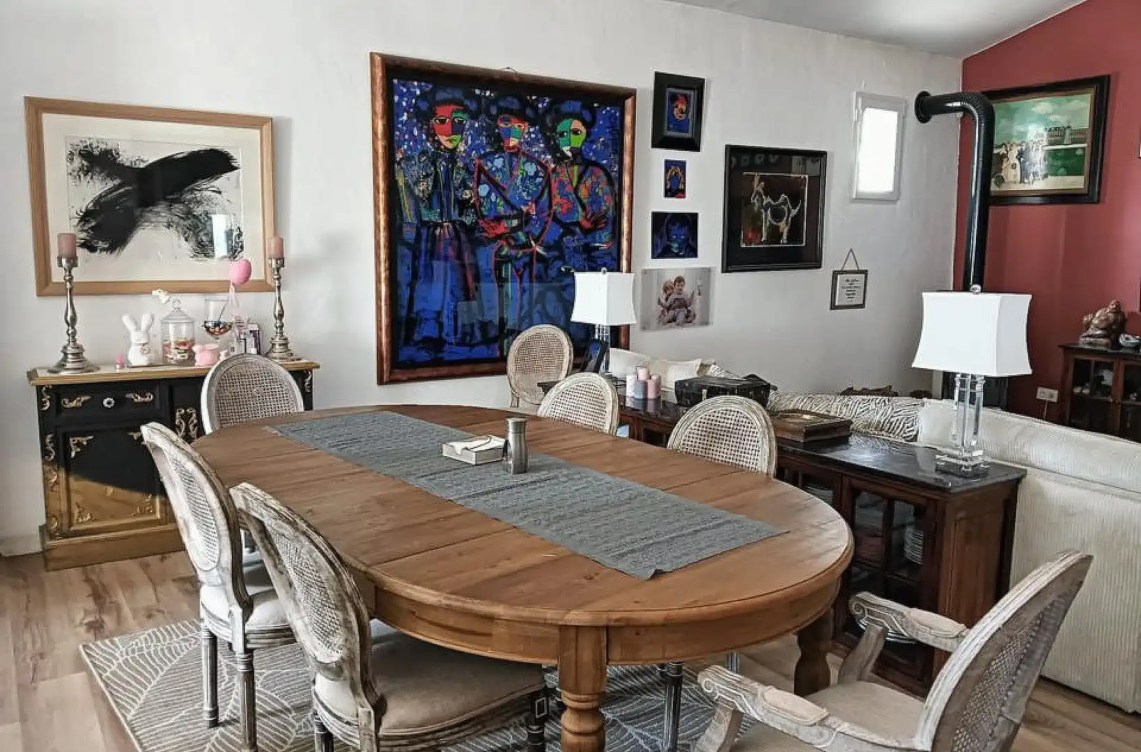 Esszimmer von Country house zum Verkauf in La Romana