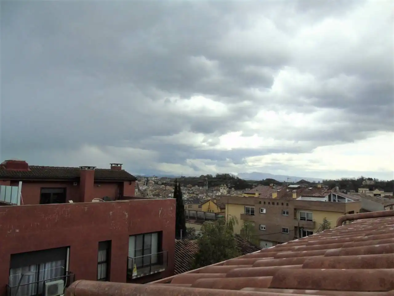 Exterior view of Duplexes for sale in Torelló  with Heating, Parquet flooring and Terrace