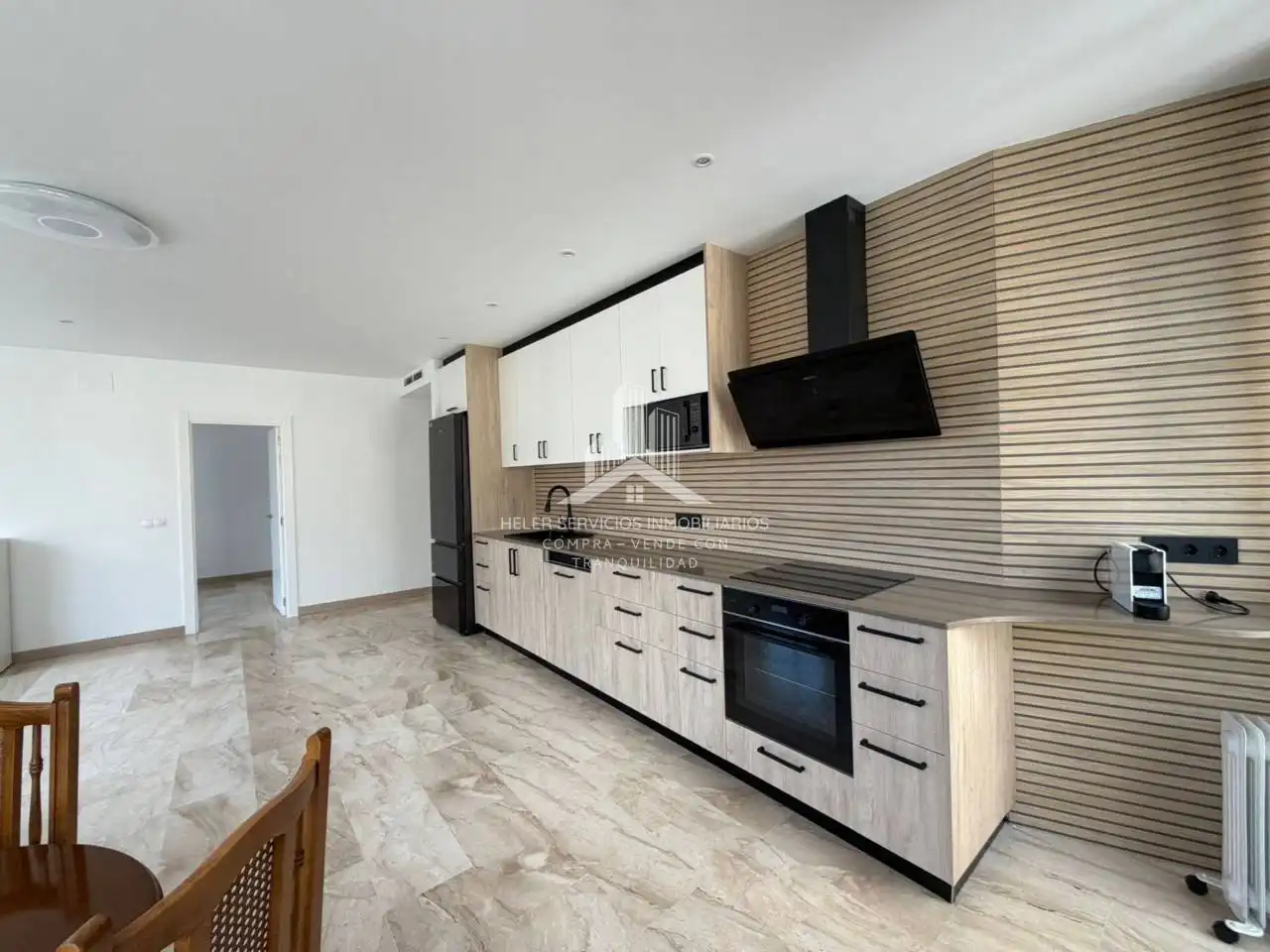 Cocina de Piso de alquiler en Castellón de la Plana / Castelló de la Plana con Parquet y Amueblado