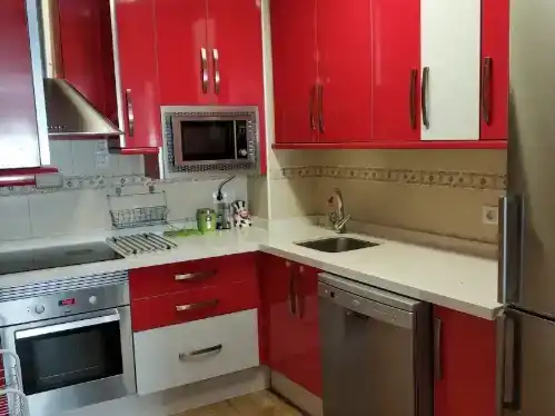 Kitchen of Flat for rent in Siles  with Air Conditioner and Furnished