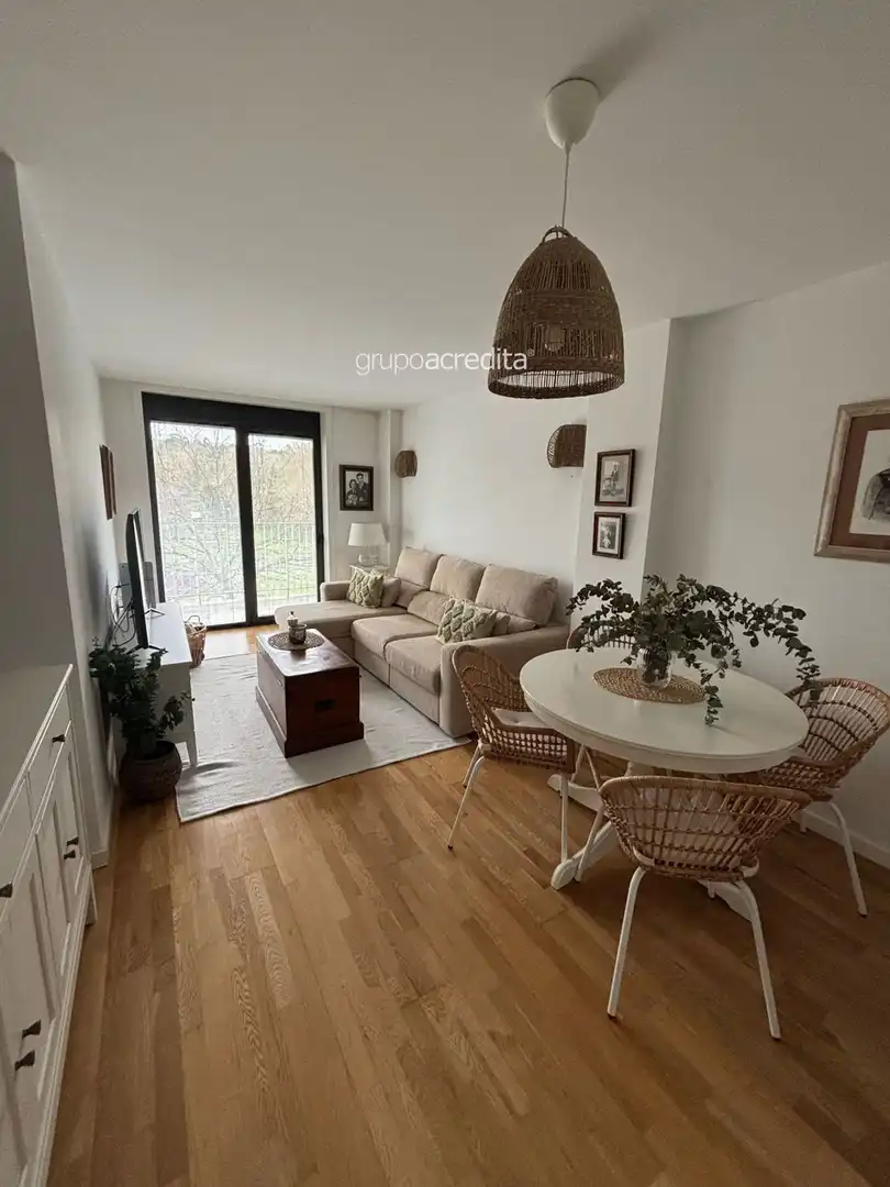 Living room of Flat for sale in Ames  with Heating, Parquet flooring and Terrace