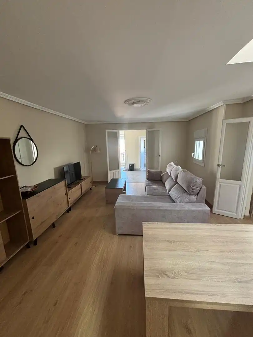 Living room of Flat for sale in Cáceres  with Heating and Furnished