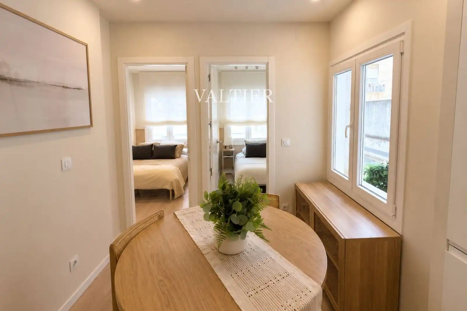 Bedroom of Flat for rent in Madrid  with Air Conditioner, Heating and Furnished