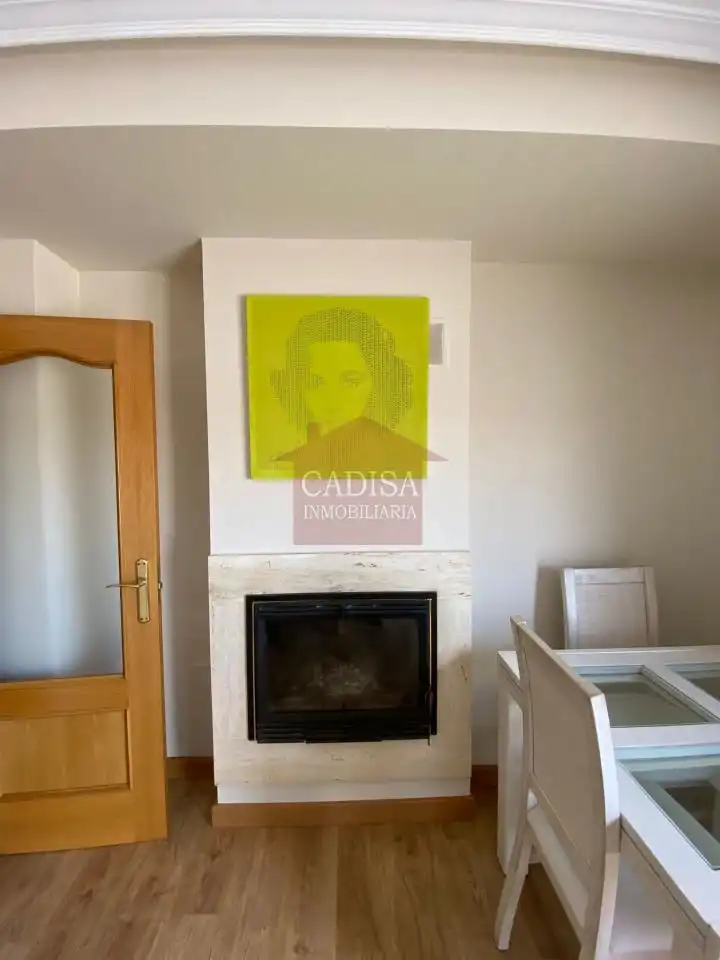 Sala de estar de Ático en venta en Salamanca con Calefacción, Terraza y Amueblado