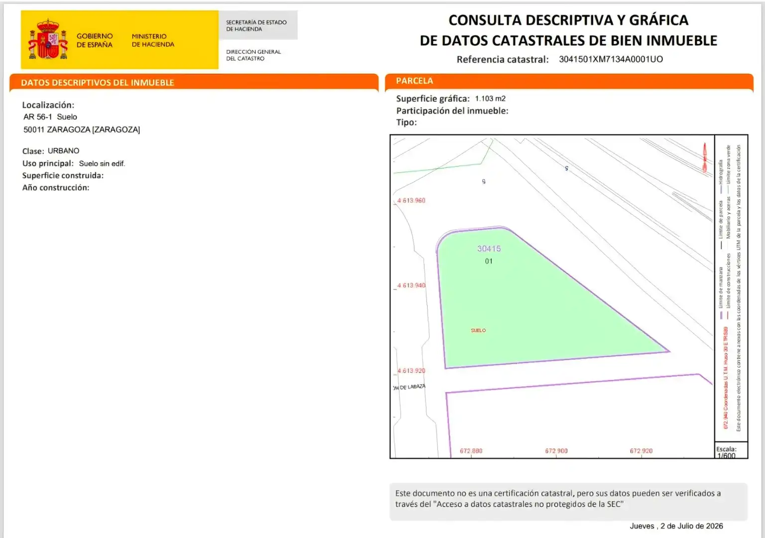 Lands and plots for sale in Camino del Pilón, imagen 6