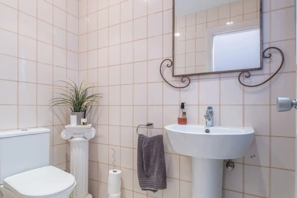 Baño de Casa o chalet en venta en Marbella con Aire acondicionado, Jardín privado y Amueblado