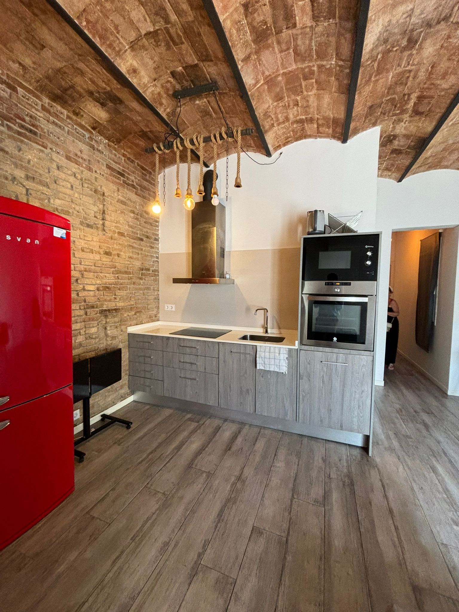 Kitchen of Flat for sale in  Barcelona Capital  with Balcony