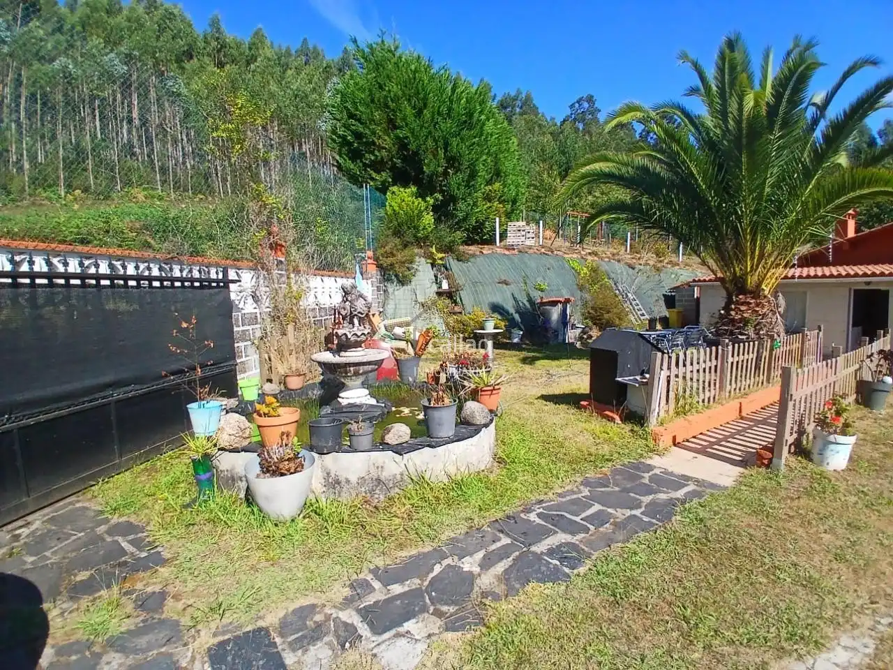 Jardí de Casa o xalet en venda en San Sadurniño amb Jardí privat i Moblat