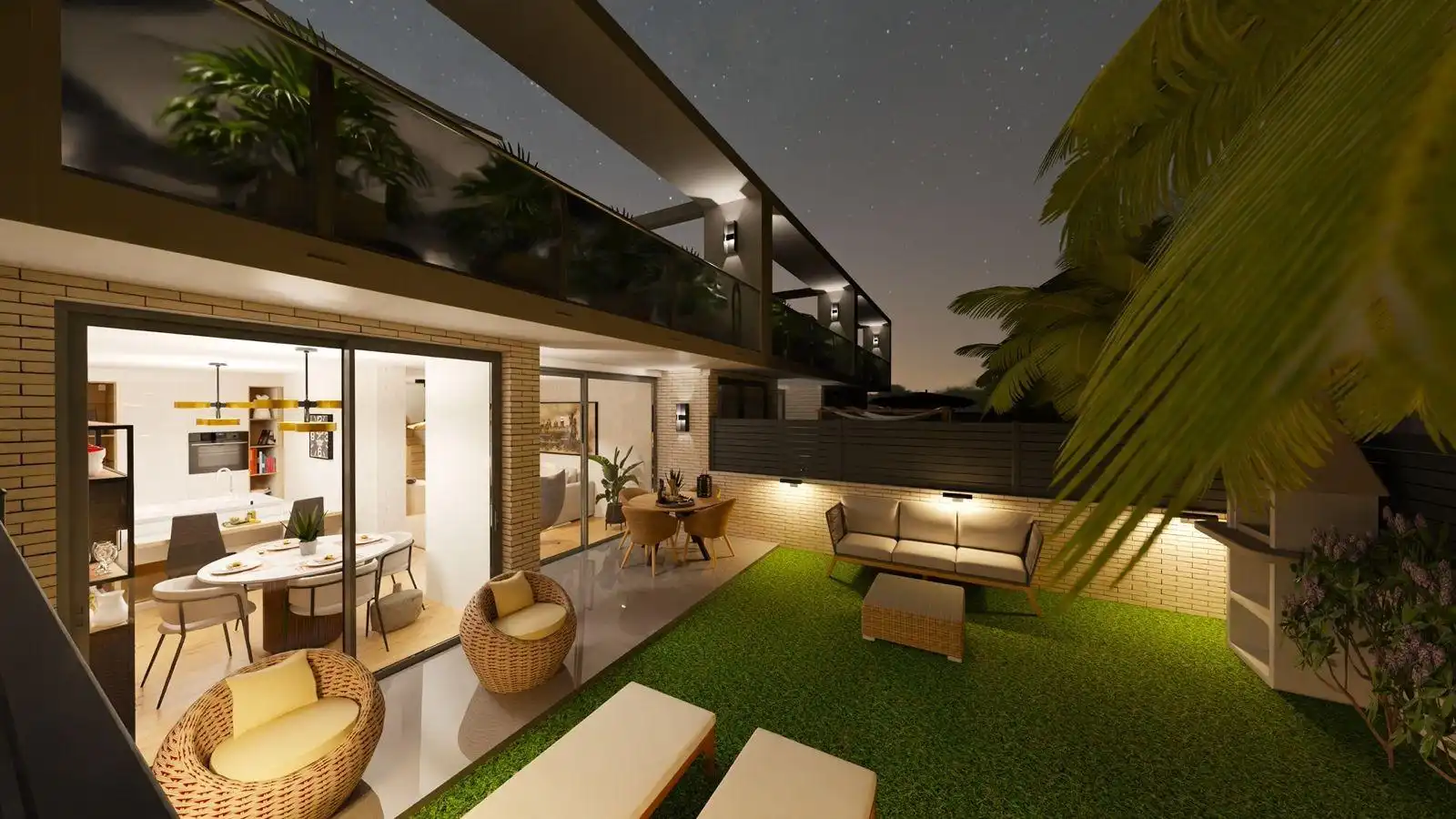 Terraza de Casa adosada en venta en Torrelavega  con Jardín privado, Terraza y Trastero