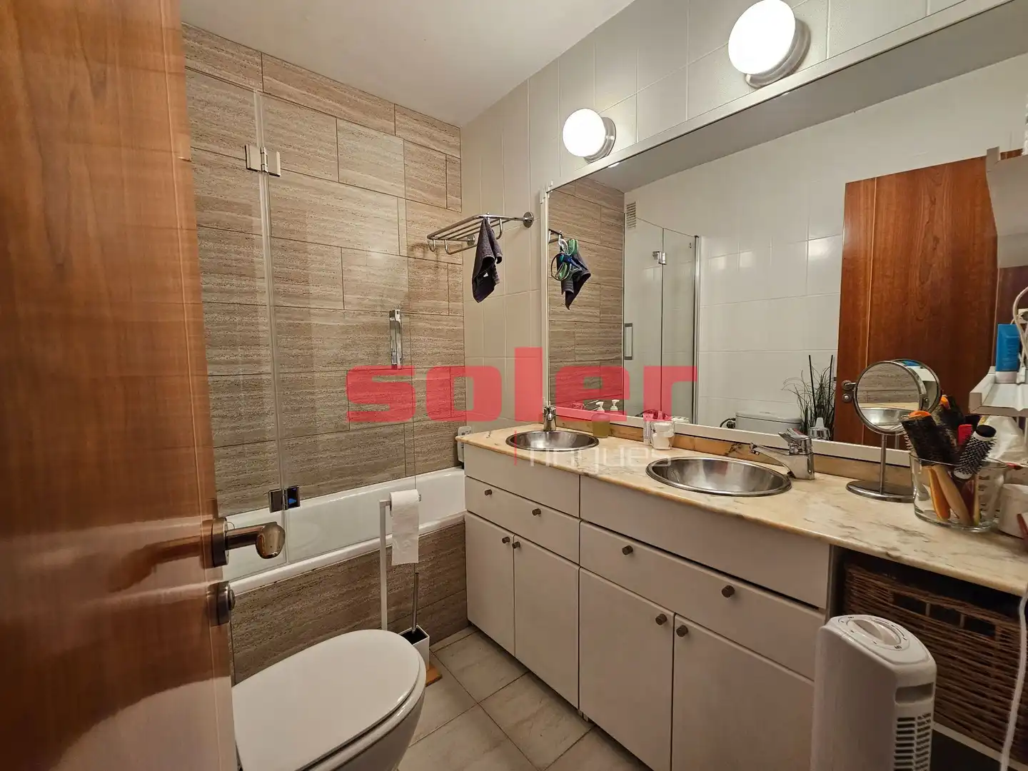 Bathroom of Detached homes for sale in Sant Cugat del Vallès  with Air Conditioner, Heating and Private garden