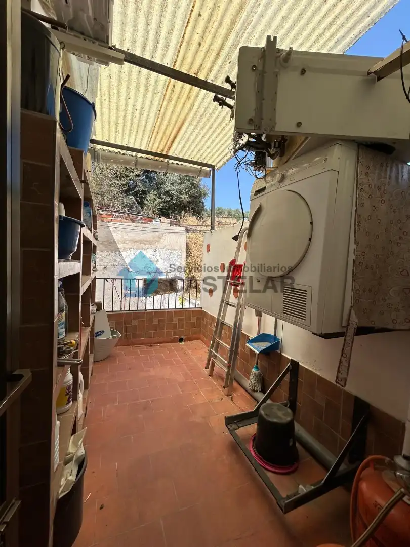 Vista exterior de Casa adosada en venta en Barcarrota con Amueblado