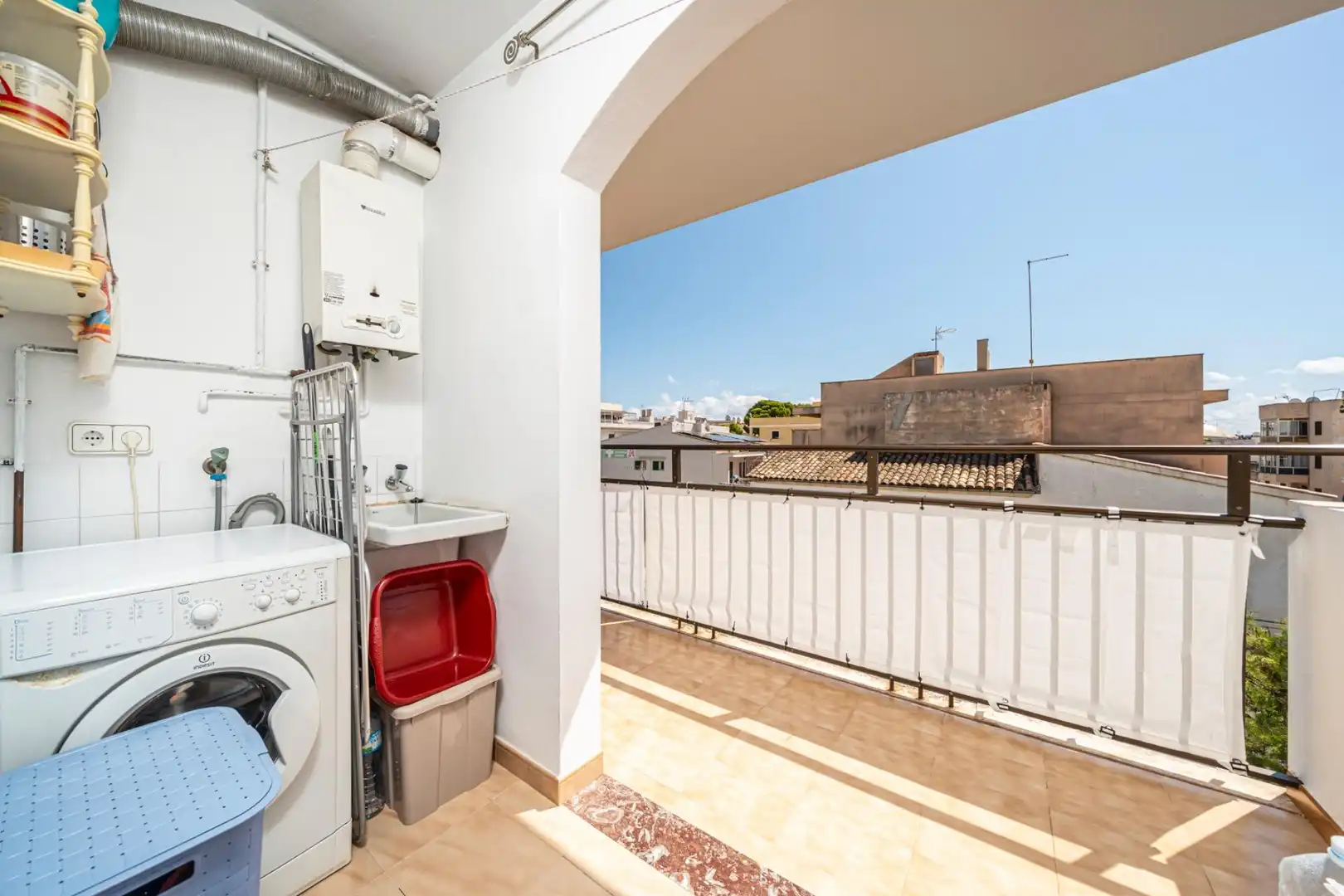 Terrasse von Wohnung zum Verkauf in Son Servera mit Klimaanlage, Terrasse und Möbliert