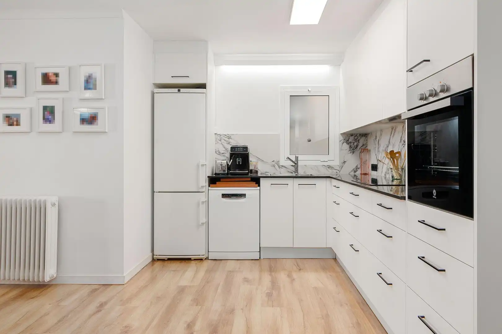 Küche von Wohnung zum Verkauf in Figueres mit Heizung, Parkett und Terrasse