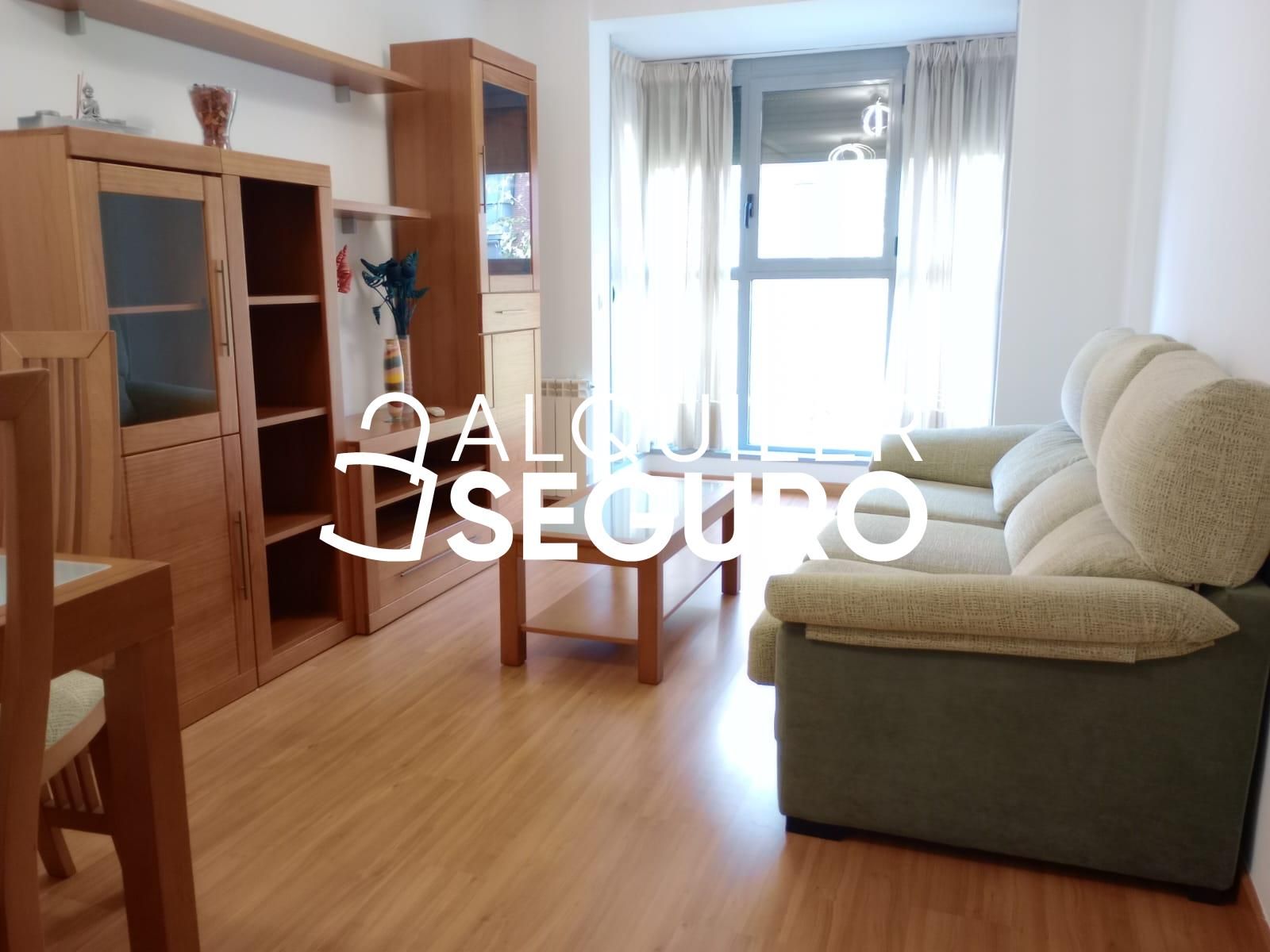 Living room of Flat to rent in  Madrid Capital  with Air Conditioner, Heating and Swimming Pool