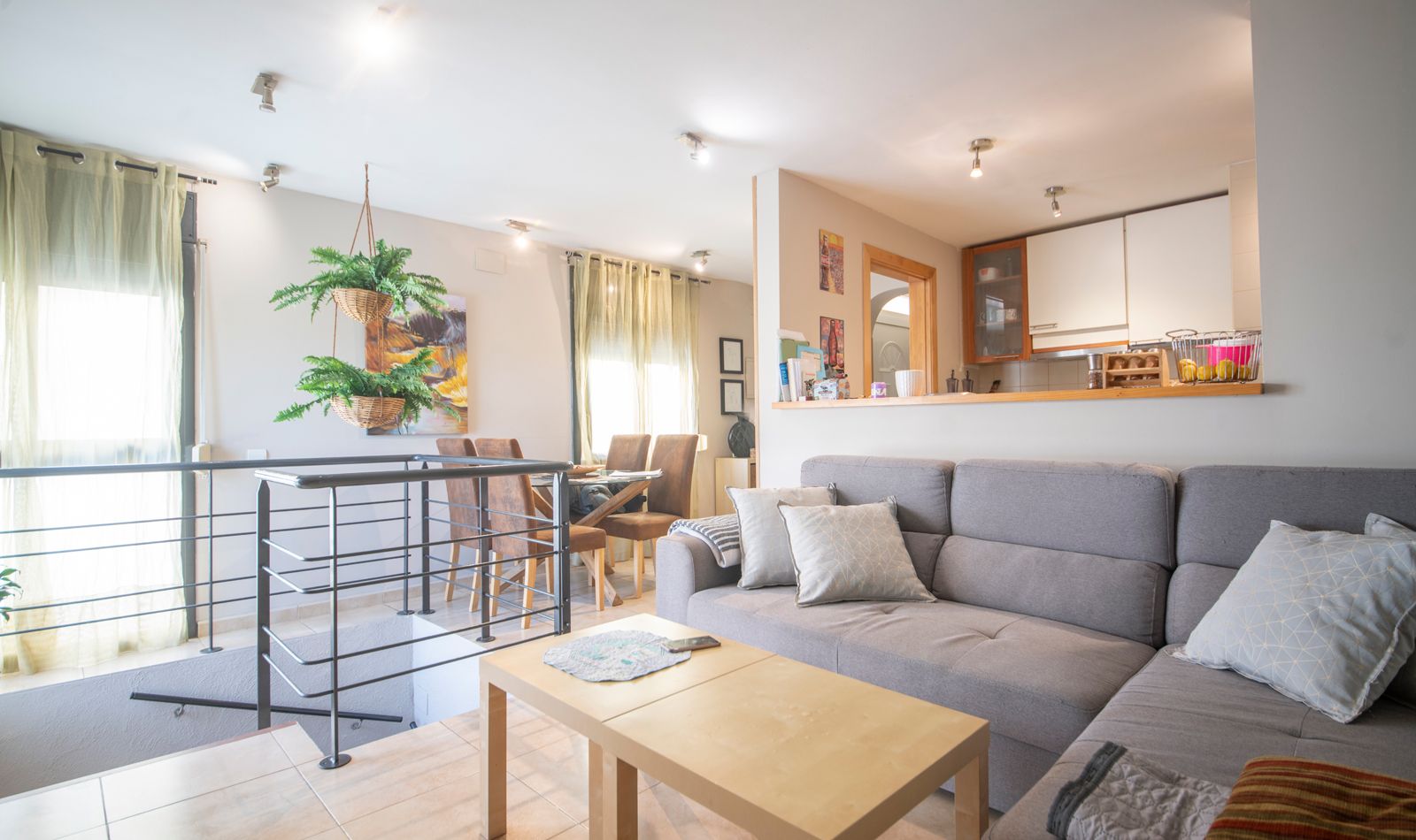 Living room of Single-family semi-detached for sale in Piera  with Air Conditioner, Heating and Terrace