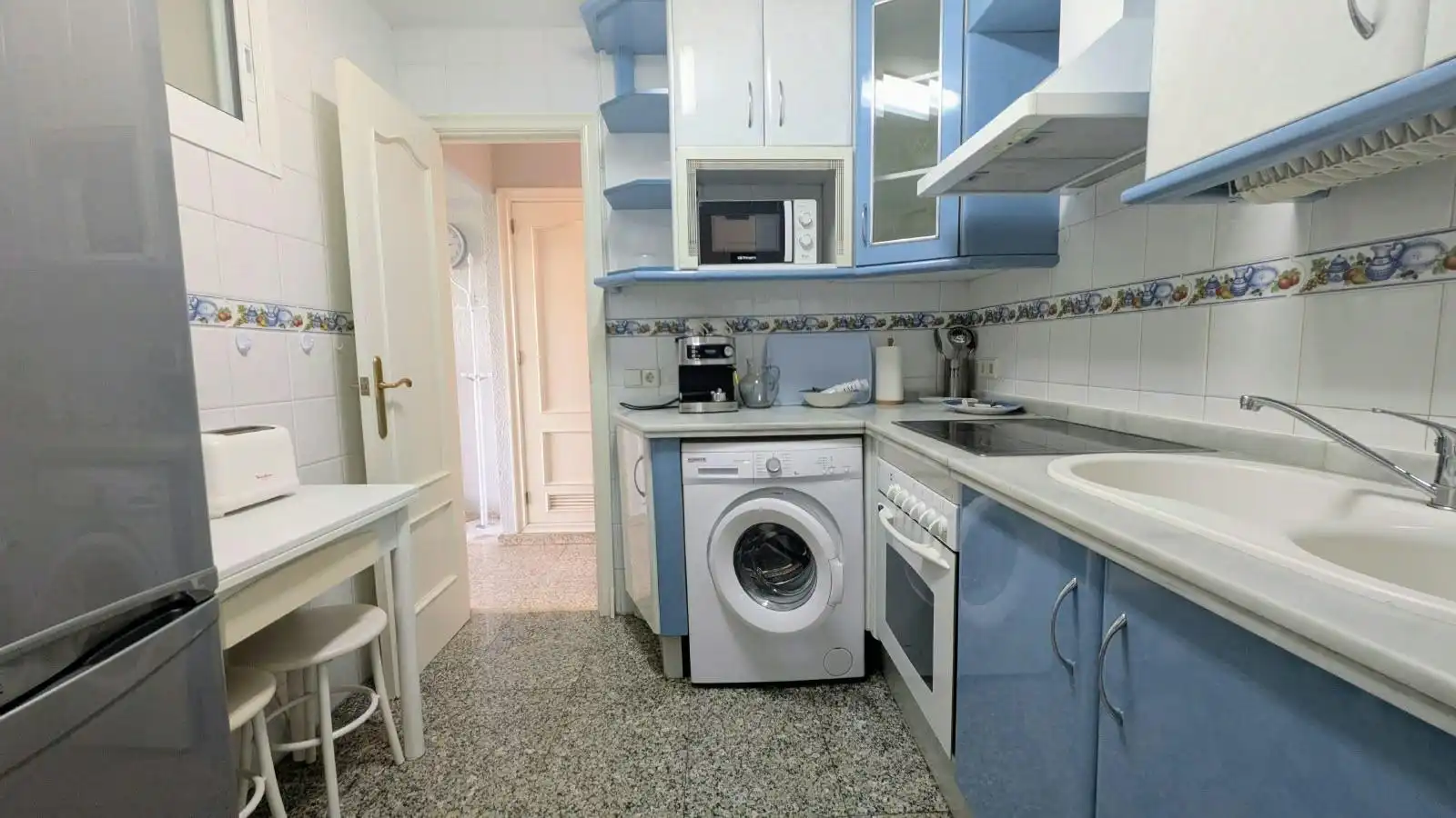 Kitchen of Flat for rent in Fuengirola  with Terrace, Furnished and Balcony