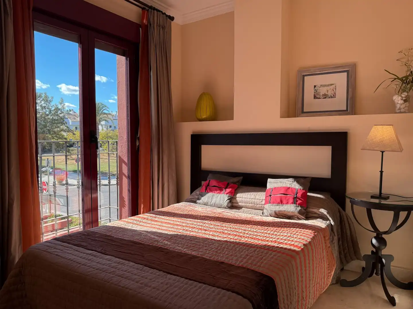 Bedroom of Flat for sale in Marbella  with Air Conditioner and Terrace