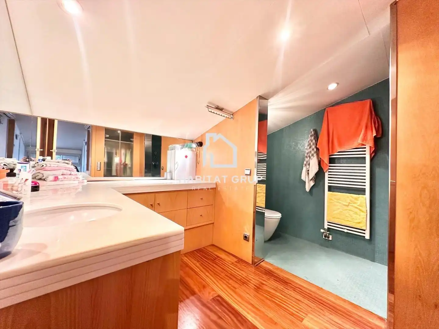 Baño de Casa o chalet en venta en Girona con Aire acondicionado, Calefacción y Jardín privado
