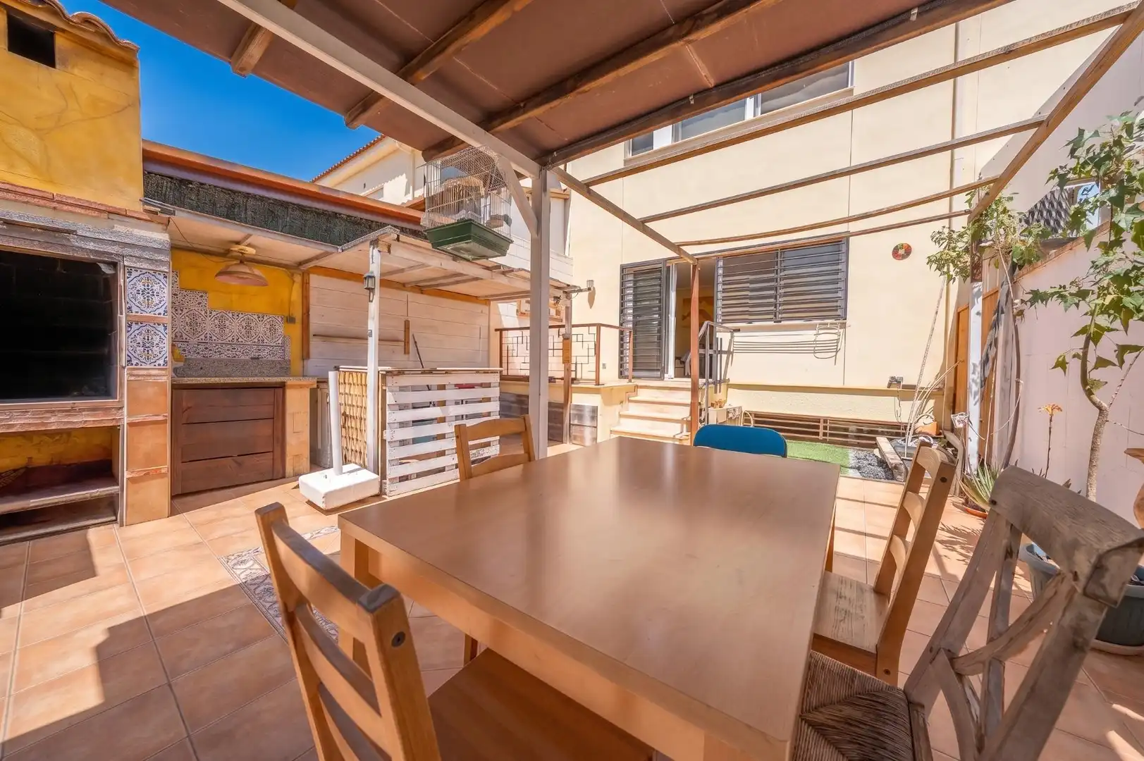 Terrassa de Casa adosada en venda en Aspe amb Piscina comunitària