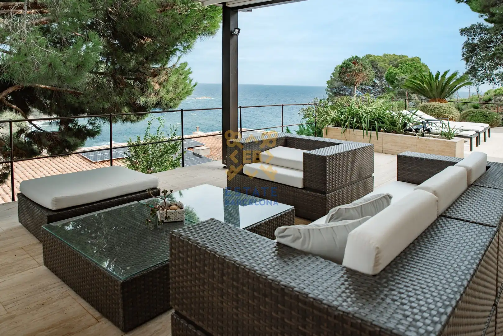 Terrassa de Casa o xalet en venda en Tossa de Mar amb Aire condicionat, Jardí privat i Terrassa