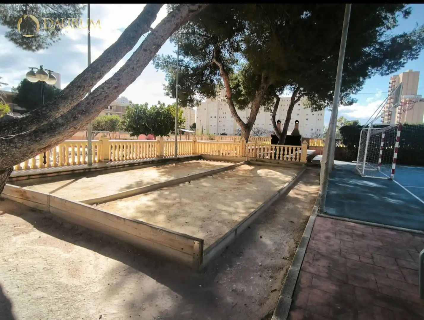 Garden of Apartments for sale in El Campello  with Air Conditioner, Swimming Pool and Furnished