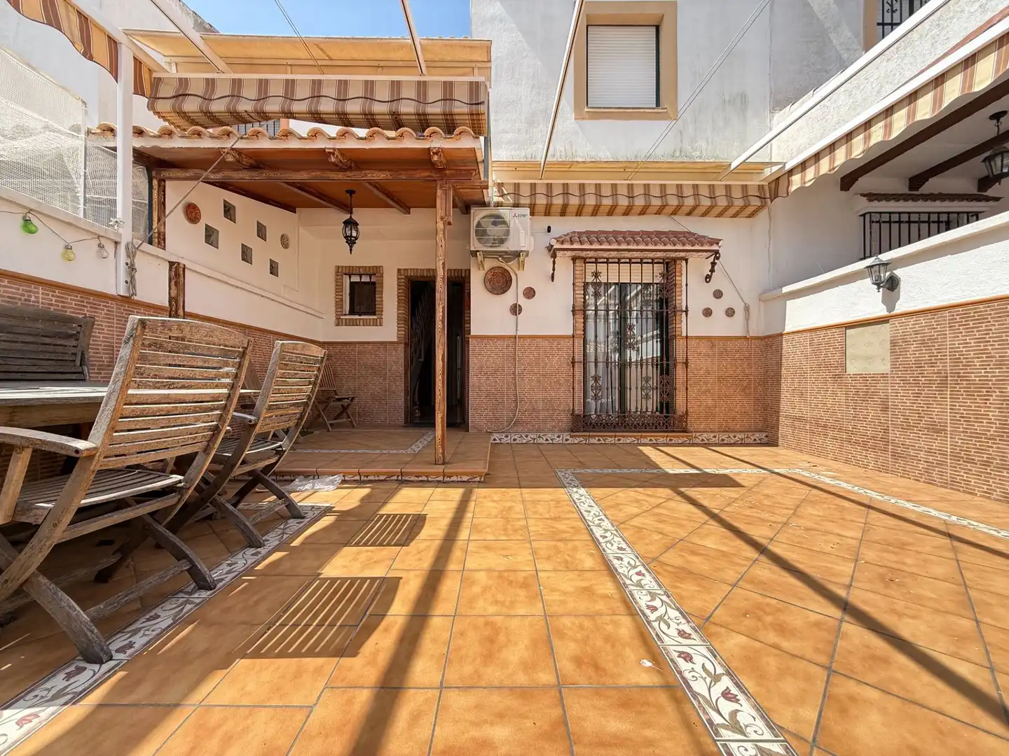 Terraza de Casa adosada en venta en Aljaraque con Trastero y Amueblado