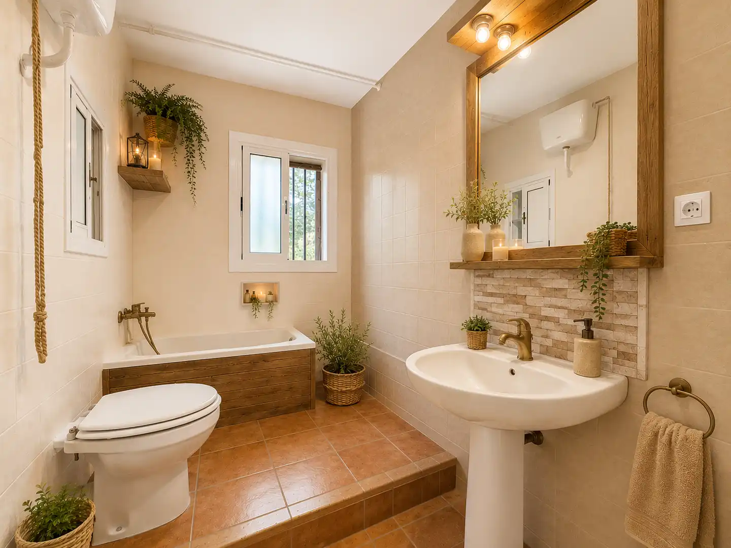 Baño de Piso en venta en Sant Martí de Centelles con Aire acondicionado, Calefacción y Terraza