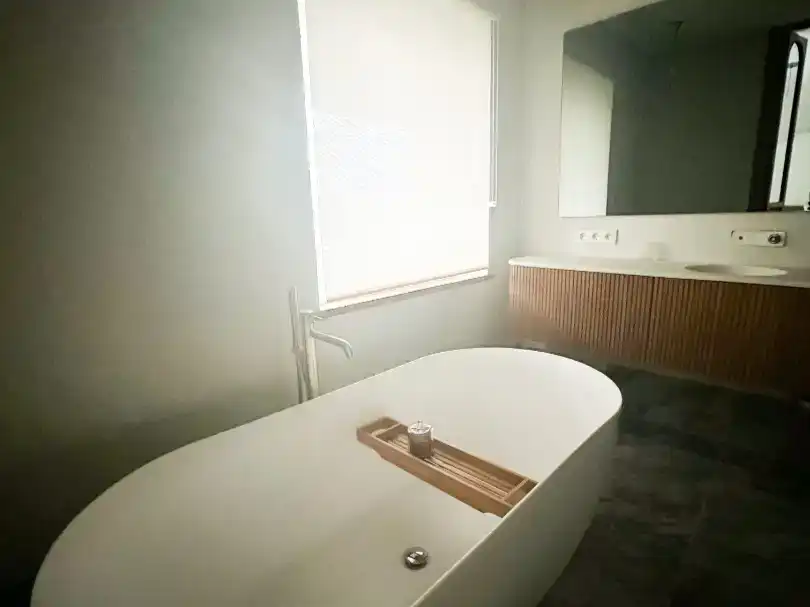 Bany de Casa o xalet de lloguer en Navacerrada amb Jardí privat, Parquet i Traster