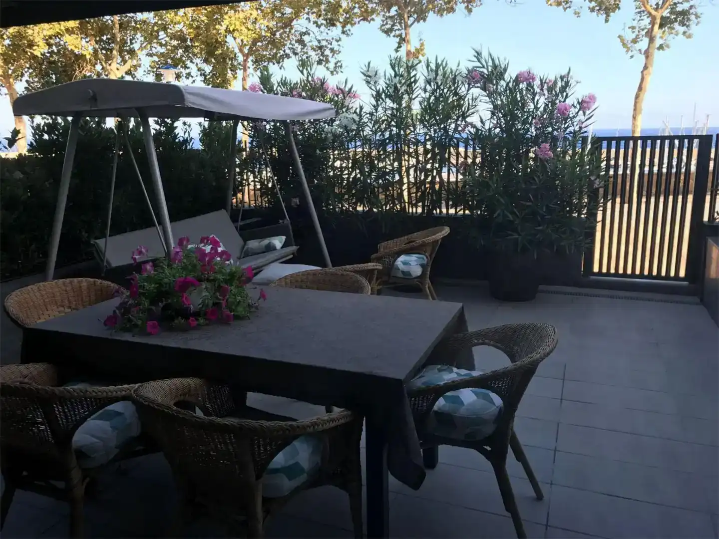 Terrace of Detached homes for rent in Palamós  with Air Conditioner and Furnished