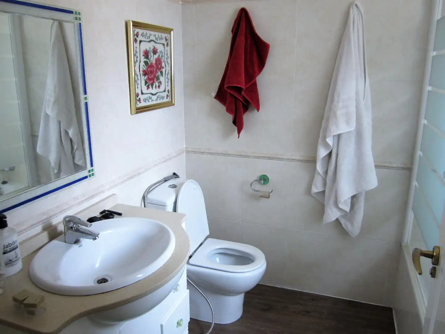 Bathroom of Houses for sale in El Campello  with Air Conditioner and Swimming Pool