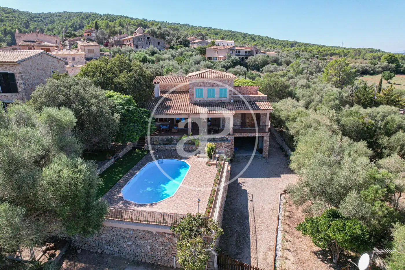 Vista exterior de Casa o chalet de alquiler en Santa Eugènia con Calefacción, Jardín privado y Terraza