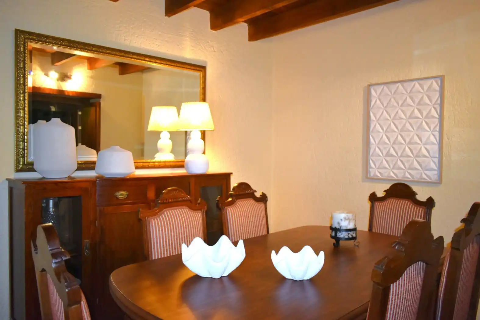 Comedor de Casa adosada en venta en Teror con Parquet, Terraza y Amueblado