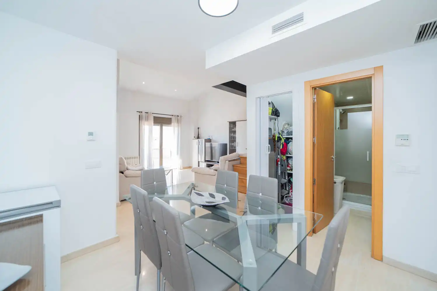 Dining room of Duplexes for sale in Illescas  with Air Conditioner, Heating and Oven