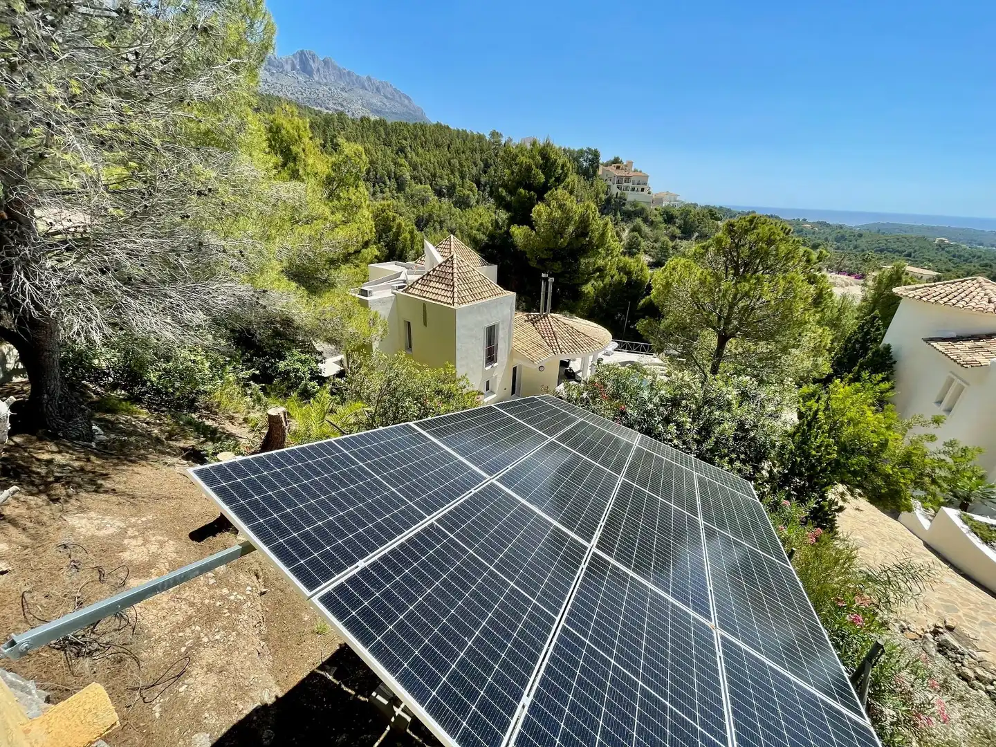 Vista exterior de Casa o chalet en venta en Altea con Aire acondicionado, Calefacción y Jardín privado