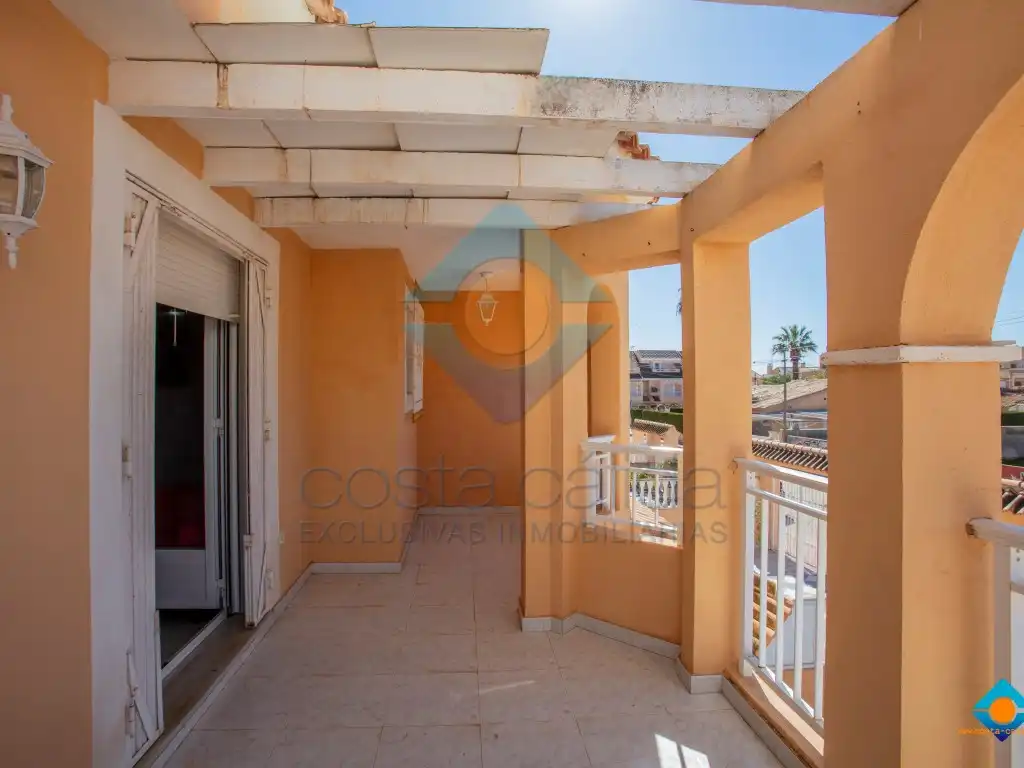 Terraza de Casa o chalet en venta en Mazarrón con Aire acondicionado, Jardín privado y Terraza