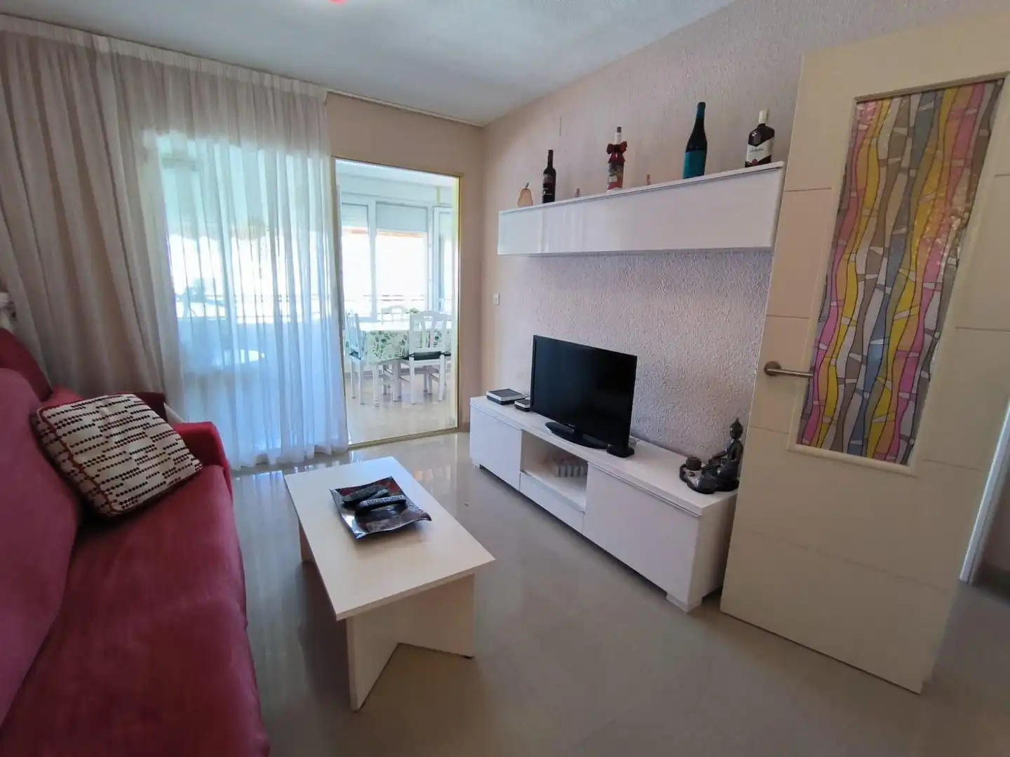 Sala d'estar de Pis en venda en Benidorm amb Aire condicionat i Piscina comunitària