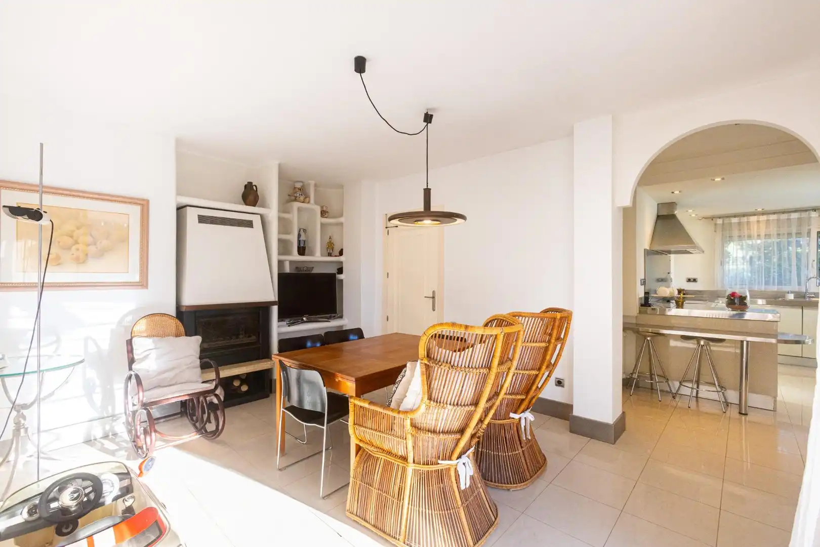 Sala de estar de Casa o chalet en venta en Murcia con Aire acondicionado, Jardín privado y Terraza
