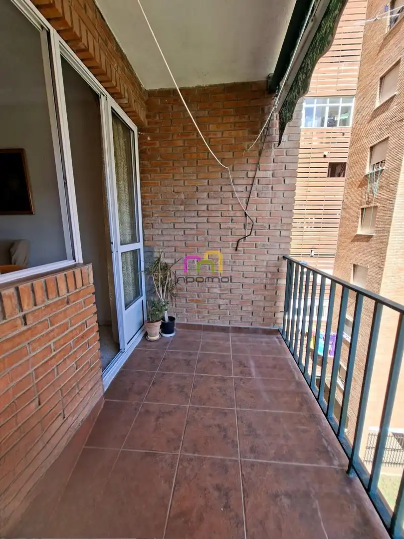 Balcony of Flat for sale in Badajoz  with Air Conditioner, Heating and Terrace