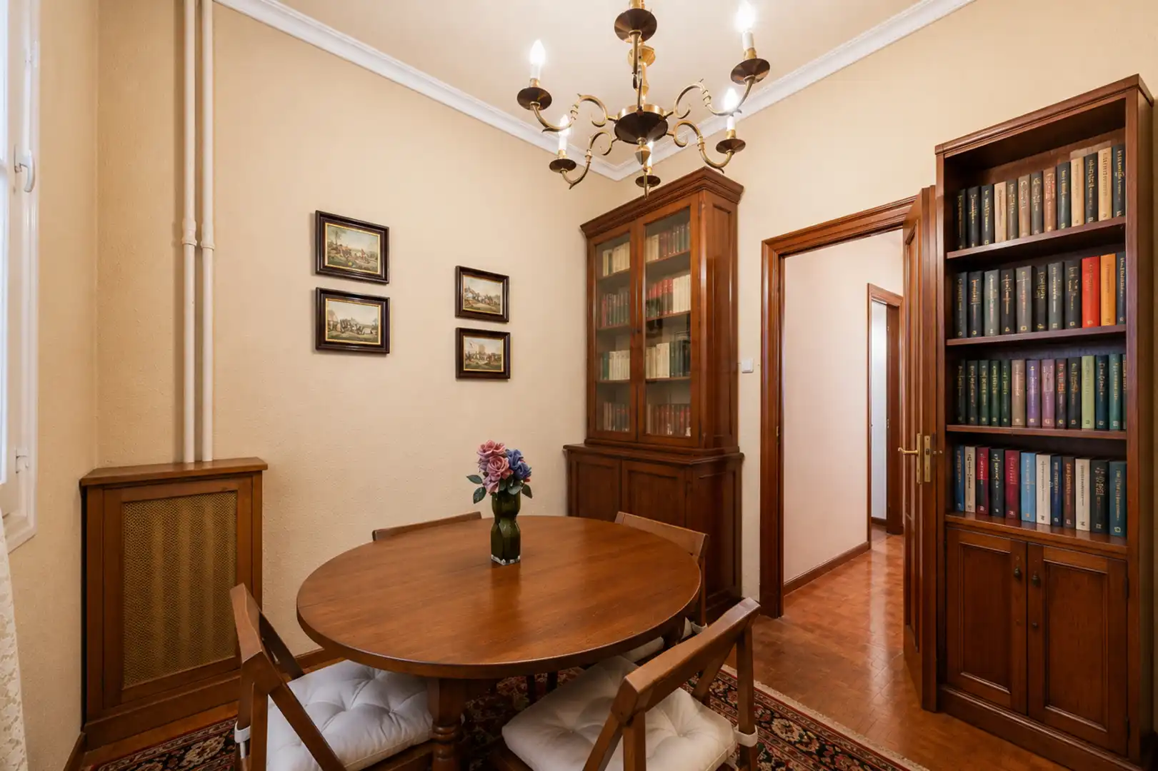 Esszimmer von Wohnung zum Verkauf in Madrid mit Klimaanlage und Heizung