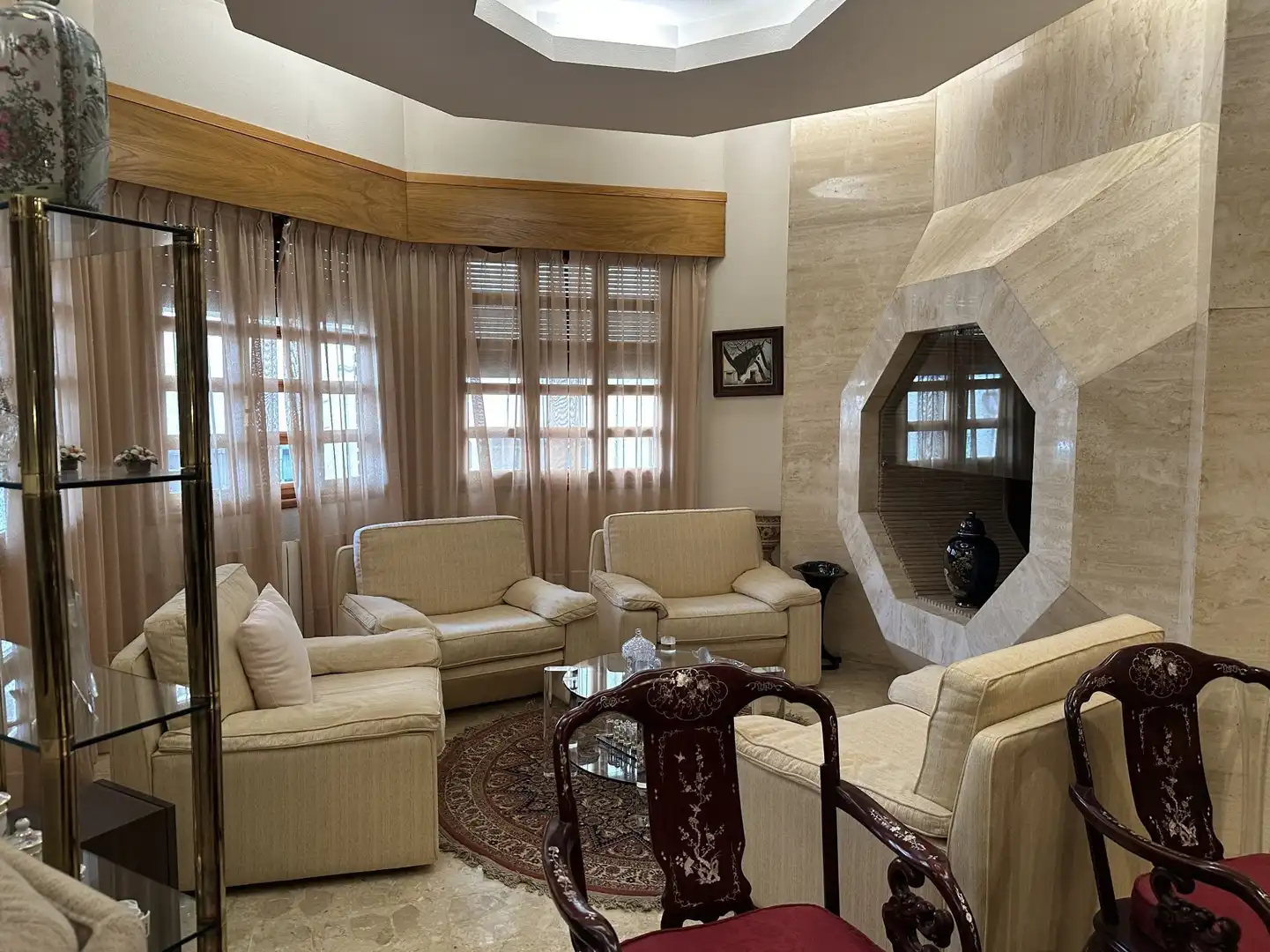 Sala de estar de Finca rústica en venta en Aielo de Malferit con Aire acondicionado, Calefacción y Trastero