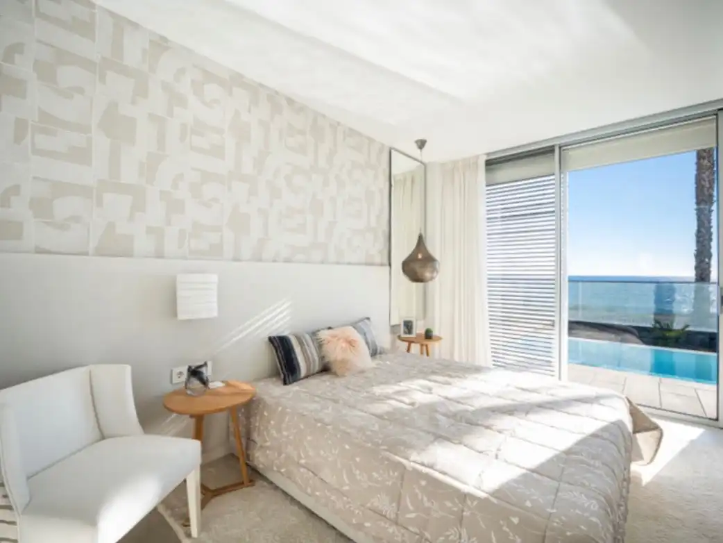 Habitación de Casa o chalet de alquiler en Estepona con Aire acondicionado, Calefacción y Jardín privado