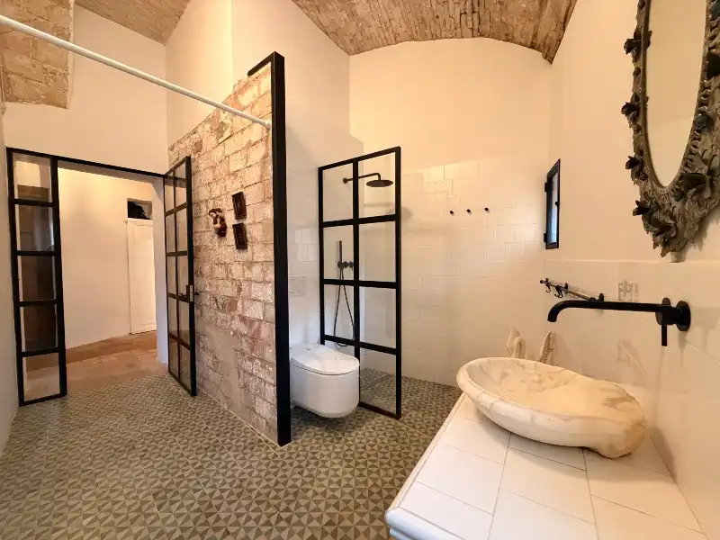 Baño de Casa o chalet en venta en Rupià con Aire acondicionado, Calefacción y Terraza