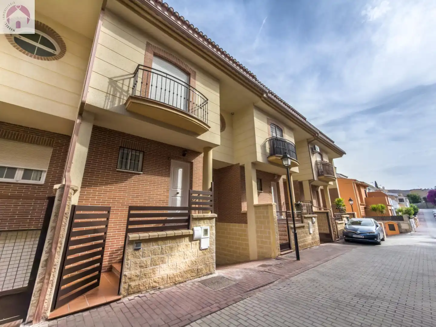 Exterior view of Detached homes for sale in Cenes de la Vega  with Air Conditioner, Heating and Terrace