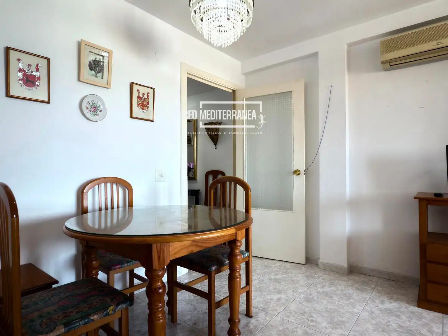 Esszimmer von Wohnung zum Verkauf in Gandia mit Klimaanlage, Heizung und Terrasse