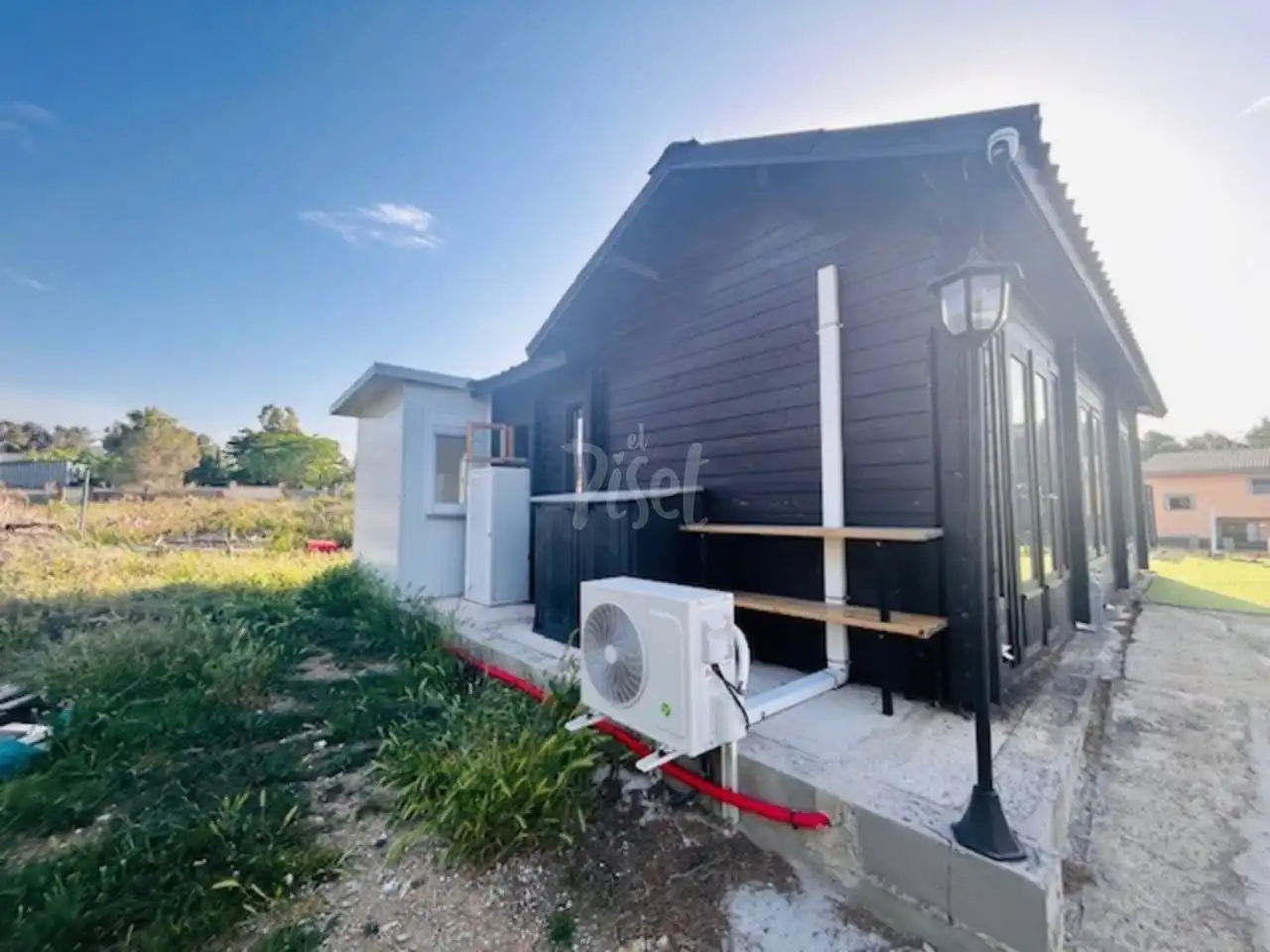 Vista exterior de Finca rústica en venta en Cabra del Camp con Aire acondicionado, Jardín privado y Parquet