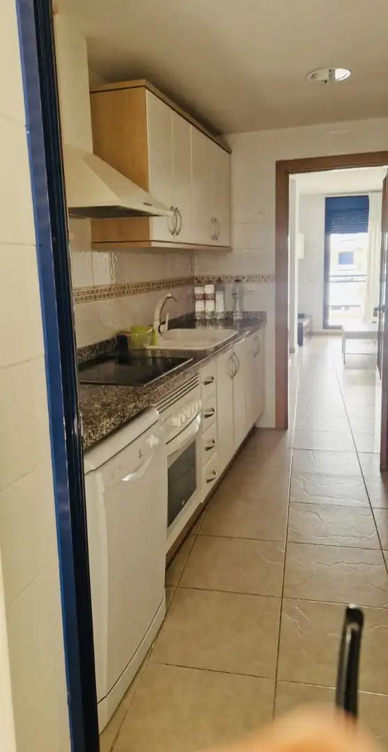 Kitchen of Apartments for rent in Dénia  with Air Conditioner, Heating and Private garden
