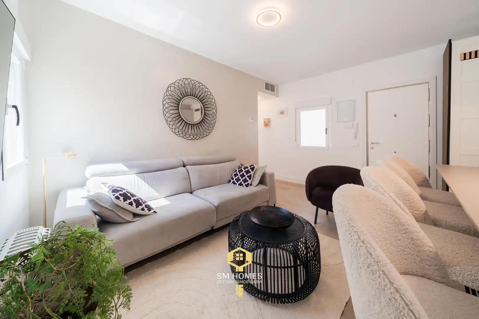 Sala de estar de Piso en venta en Madrid con Aire acondicionado, Calefacción y Amueblado