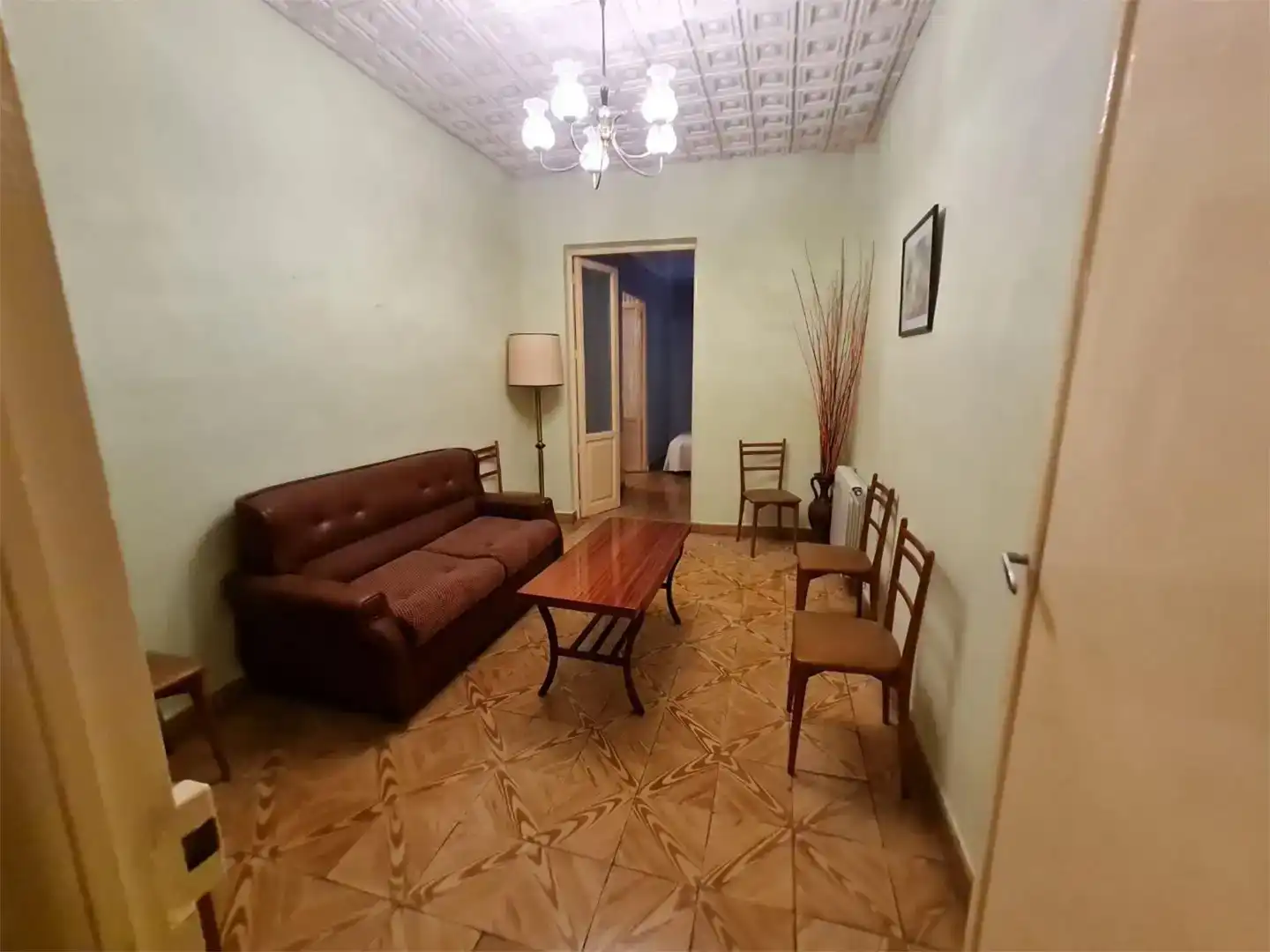 Sala d'estar de Pis en venda en Morata de Tajuña amb Aire condicionat, Jardí privat i Traster