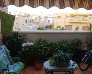 Balcony of Flat for sale in Roquetas de Mar  with Air Conditioner, Terrace and Storage room